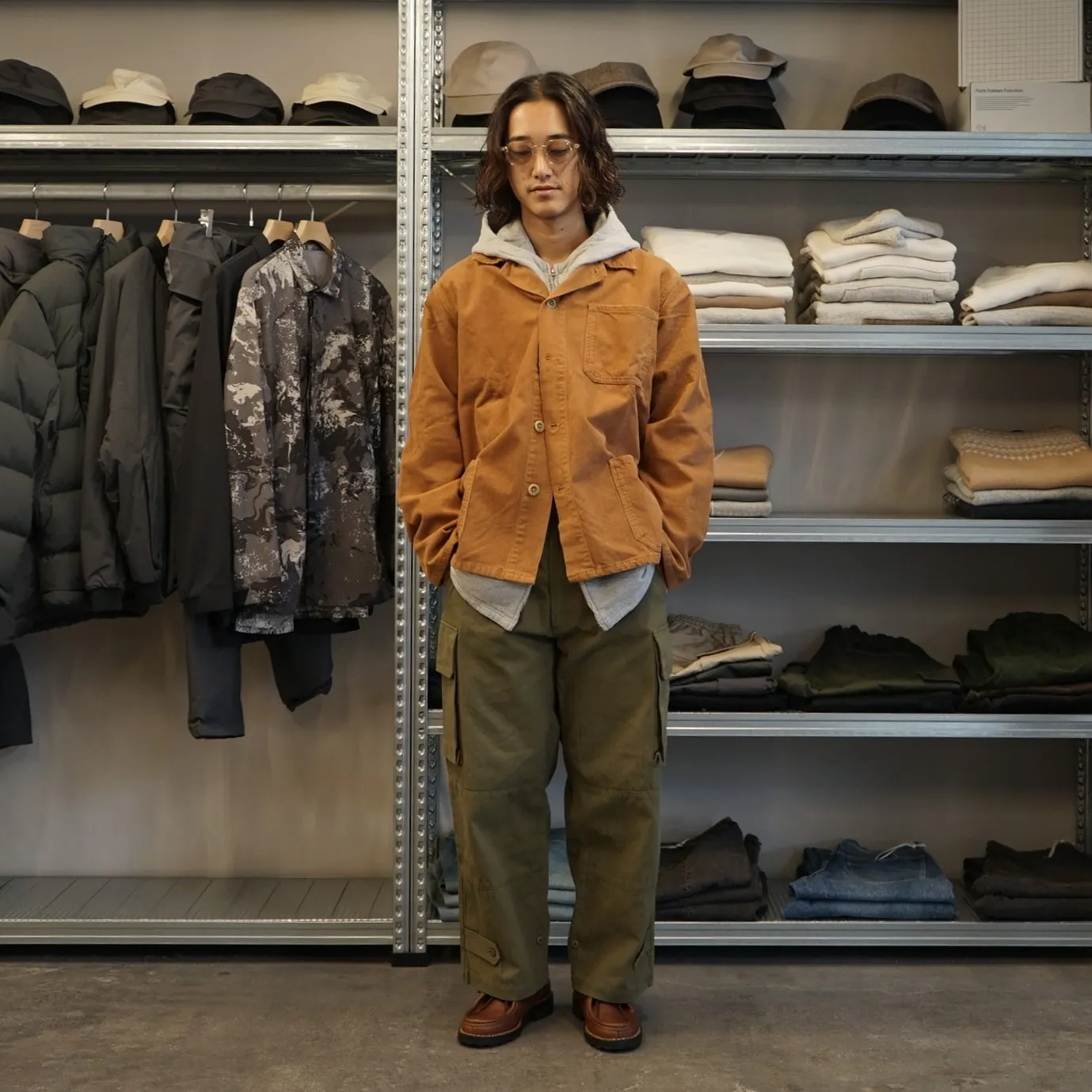 M-47ライクな抜群シルエットのパンツ