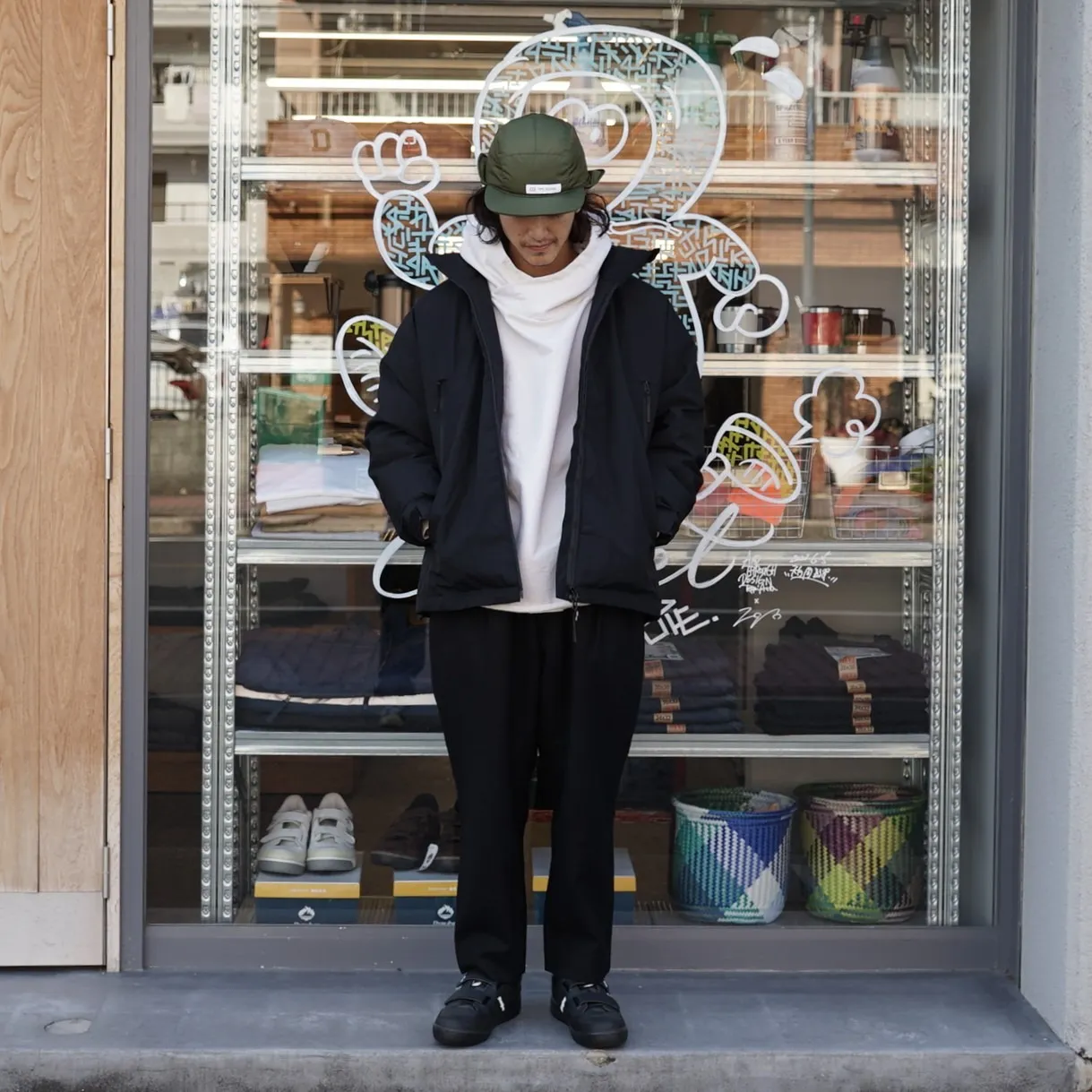 スタイリッシュな真冬スタイル